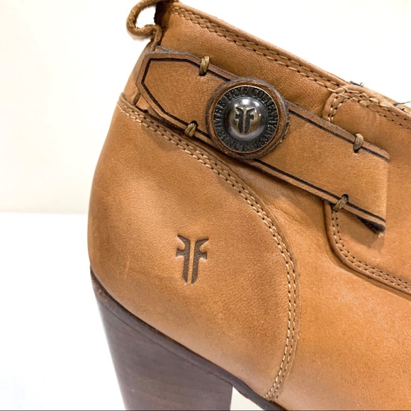 FRYE Tan Ankle Boots - Picture 10 of 16